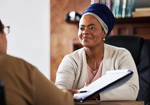 A South African lady talking about the importance of having a will 