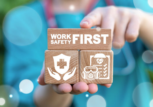 A doctor talks about the need for work safety to prevent employee injuries.