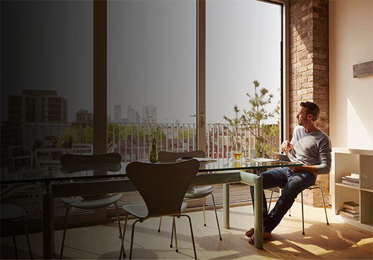 A financial planner chats to his elderly client about his investments.