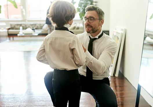 Father and son